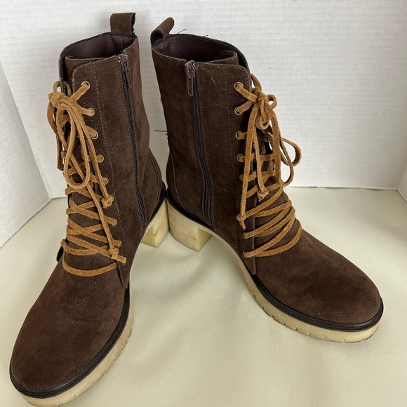 Milm Fall chunky boots Size 8.5 - Picture 2 of 6